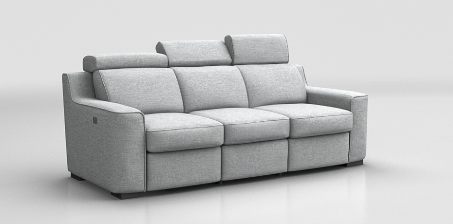 Crostolo - 4 seater with 2 electric recliners